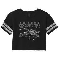 Rebel Alliance Starfighter Corps Scorecard Crop Tee | Artistshot