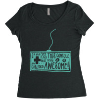 Never Stop Playing Women's Triblend Scoop T-shirt | Artistshot