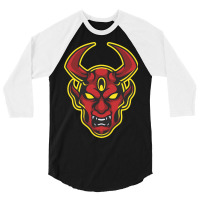 Devil Vectors 3/4 Sleeve Shirt | Artistshot