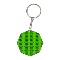 Not Everyone Looks This Good At Fifty Eight Octagon Keychain | Artistshot
