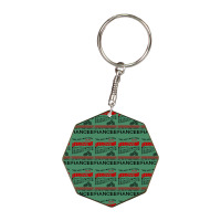 This Fiance Loves Motorcycles Octagon Keychain | Artistshot