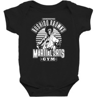 The Grandmaster Browns Martial Arts Gym Baby Bodysuit | Artistshot