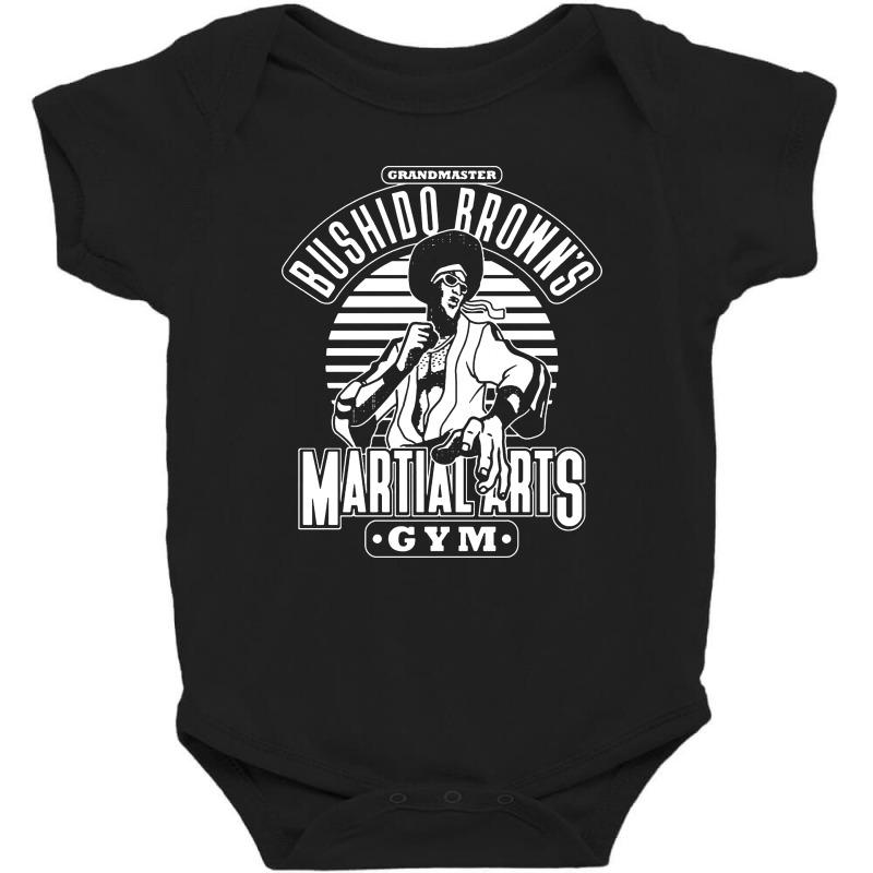 The Grandmaster Browns Martial Arts Gym Baby Bodysuit | Artistshot