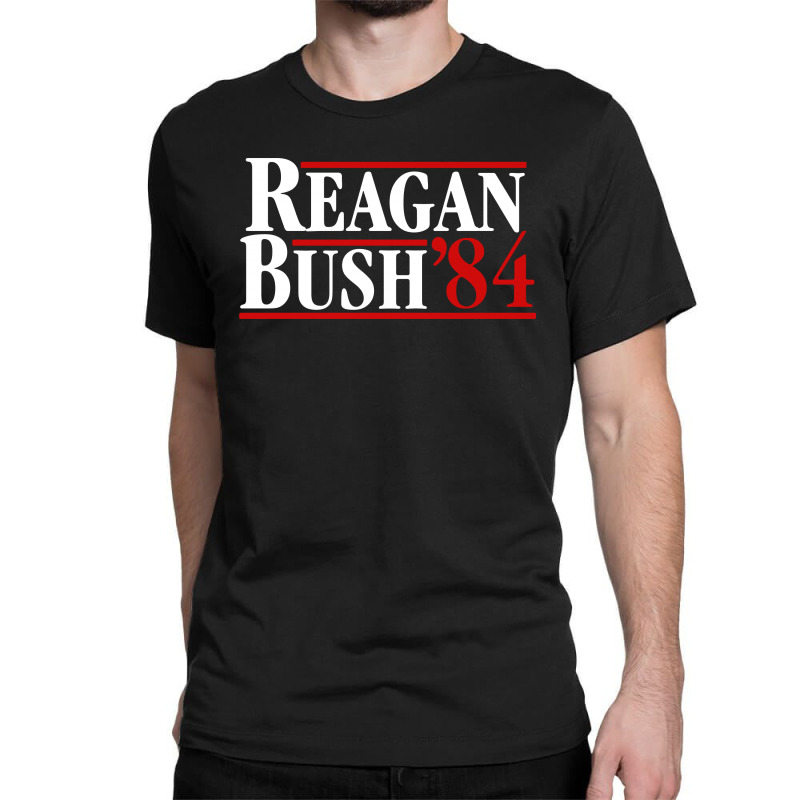 Reagan Bush 84 Classic T-shirt by Mito220 | Artistshot