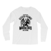 The Grandmaster Browns Martial Arts Gym Long Sleeve Shirts | Artistshot