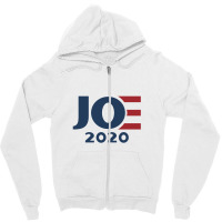 Joe 2020 Elections Red & Blue Zipper Hoodie | Artistshot