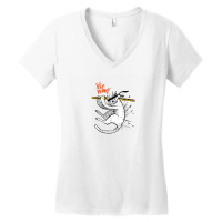 Cat Women's V-neck T-shirt | Artistshot