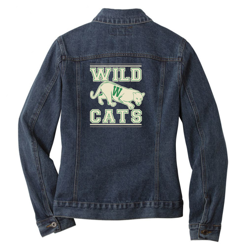 Cats Ladies Denim Jacket by Disgus_Thing | Artistshot