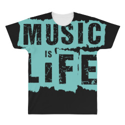 music is life All Over Men's T-shirt | Artistshot