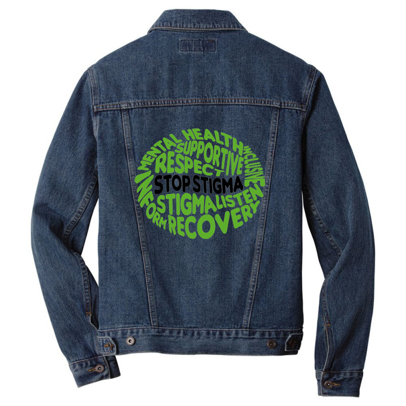 Mental Health Men Denim Jacket | Artistshot