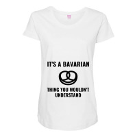 Bavarian Maternity Scoop Neck T-shirt | Artistshot