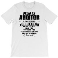 Being An Auditor Copy T-shirt | Artistshot