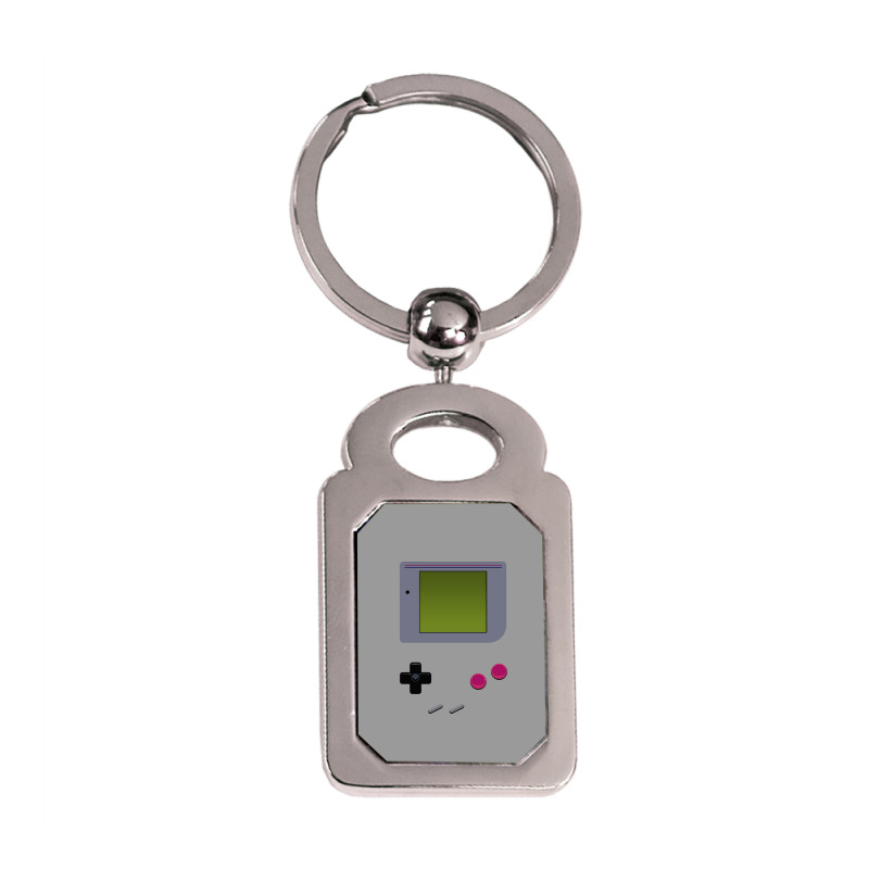 Game Boy Silver Rectangle Keychain by kingsArt | Artistshot