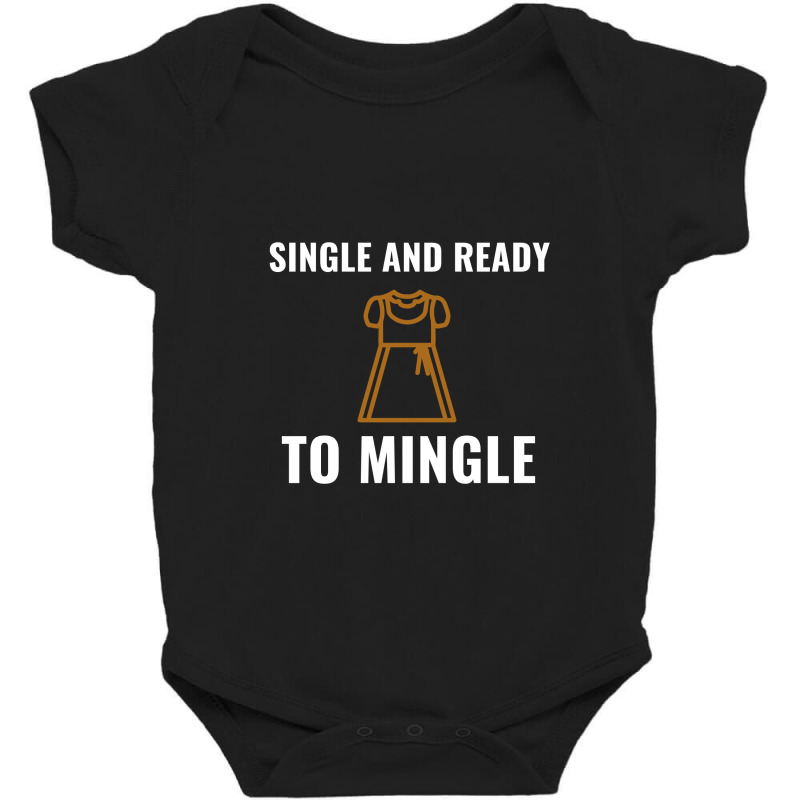 Single Mingle White Baby Bodysuit by Perfect Designers | Artistshot