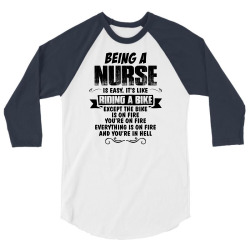 being a nurse copy 3/4 Sleeve Shirt | Artistshot