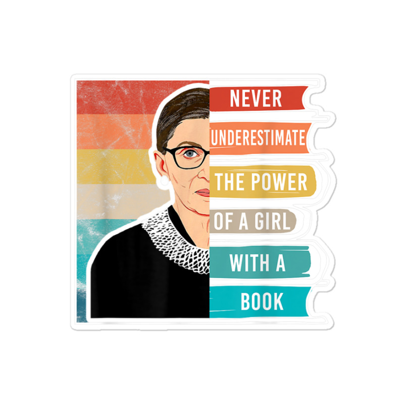 Never Underestimate The Power Of A Girl With A Book - Personalized