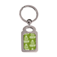 Keep Calm And Let Gregory Handle It Silver Rectangle Keychain | Artistshot