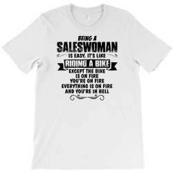 being a saleswoman copy T-Shirt | Artistshot