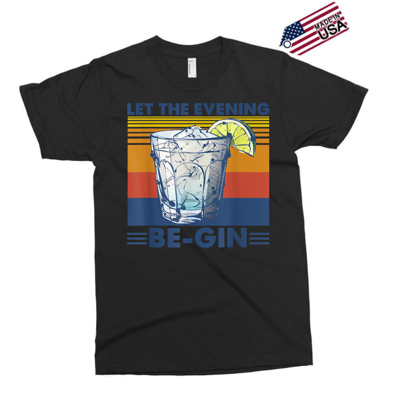 Let The Evening Be Gin With Gin And Tonic Juniper Vintage T Shirt Exclusive T-shirt by towamingle | Artistshot