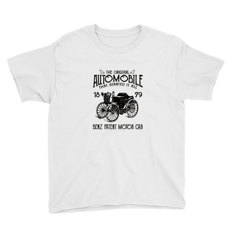 Benz   The Original Automobile   Antique Car Youth Tee by yaktubu | Artistshot