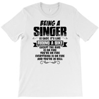 Being A Singer Copy T-shirt | Artistshot