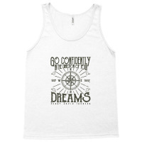 Go Confidently In The Direction Of Your Dreams, Vintage Retro Design Tank Top | Artistshot