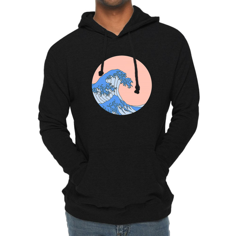 Wave Lightweight Hoodie | Artistshot