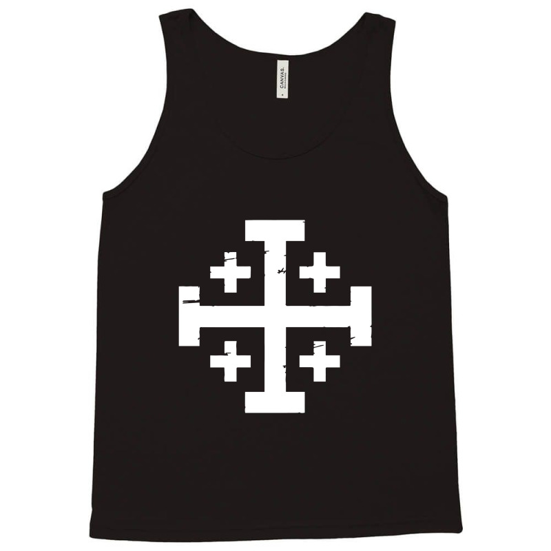 Crusader Cross Of Jerusalem Tank Top | Artistshot