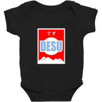 Desu  3 Baby Bodysuit | Artistshot