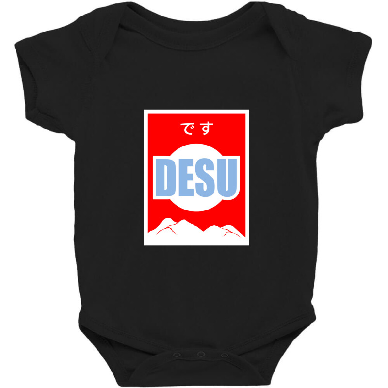 Desu  3 Baby Bodysuit | Artistshot