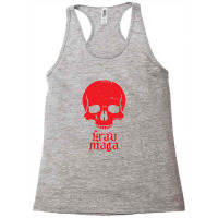 Distressed Krav Maga Skull Racerback Tank | Artistshot