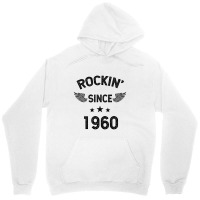 Gift For 60 Year Old: Classic Rock 1960 60th Birthday Unisex Hoodie | Artistshot