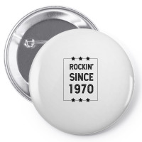 Gift For 50 Year Old: Classic Rock 1970 50th Birthday Pin-back Button | Artistshot