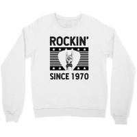 Gift For 50 Year Old: Classic Rock 1970 50th Birthday Crewneck Sweatshirt | Artistshot