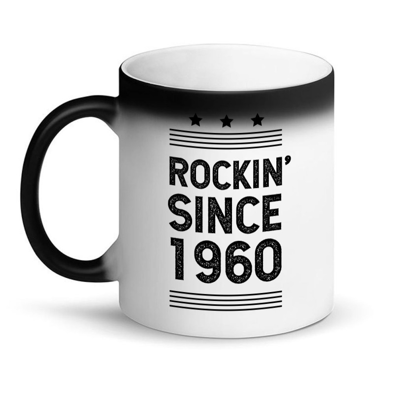 Gift For 60 Year Old: Classic Rock 1960 60th Birthday Magic Mug | Artistshot