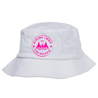 Alpine Loop Colorado Off Road 4x4 Retro Mile High Forest Raglan Bucket Hat | Artistshot