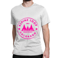 Alpine Loop Colorado Off Road 4x4 Retro Mile High Forest Raglan Classic T-shirt | Artistshot