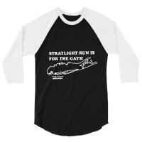 Straylight Run It's For The Gays Long Island Queercore 3/4 Sleeve Shirt | Artistshot