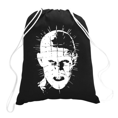 Pinhead   Hellraiser 80s Drawstring Bags Designed By Lyly