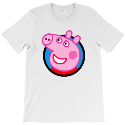 Cool Peppa Pig Smile T-shirt Designed By Miniswaless