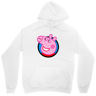 Cool Peppa Pig Smile Unisex Hoodie Designed By Miniswaless