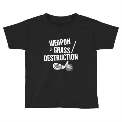 Grass Destruction Toddler T-shirt Designed By Gunungduwure
