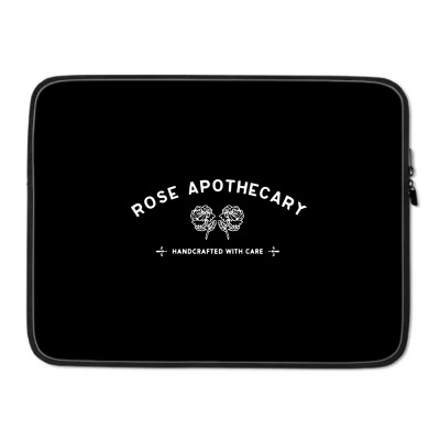 Rose Apothecary   White Laptop Sleeve Designed By Kevin Design