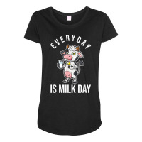 Milk Lover Gift   Milkshake T Shirt Maternity Scoop Neck T-shirt | Artistshot