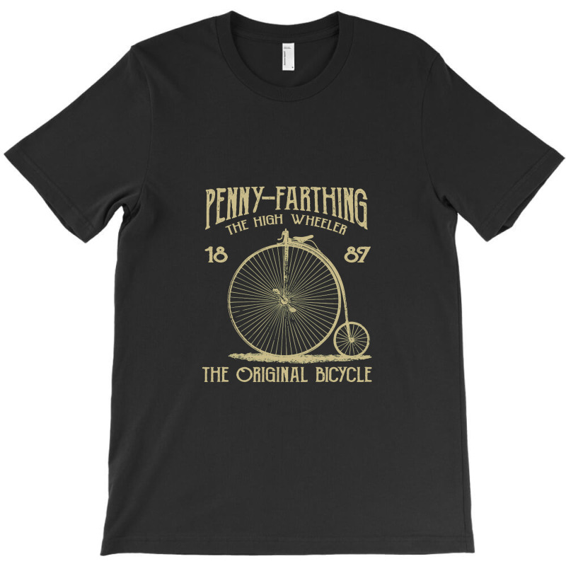 Penny Farthing   The Original Bicycle, Vintage Retro T-shirt | Artistshot