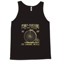 Penny Farthing   The Original Bicycle, Vintage Retro Tank Top | Artistshot