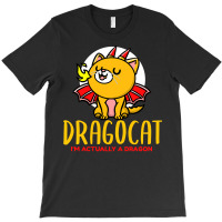 Cat Kitty Dragon Cat Cute Black Cat T-shirt | Artistshot