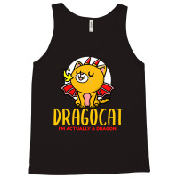 Cat Kitty Dragon Cat Cute Black Cat Tank Top | Artistshot