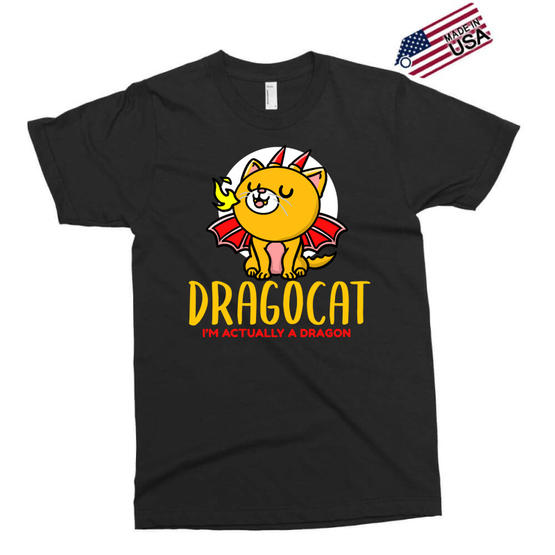 Cat Kitty Dragon Cat Cute Black Cat Exclusive T-shirt by offensejuggler | Artistshot