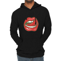 Sexy Tongue Licking Its Lips Lightweight Hoodie | Artistshot